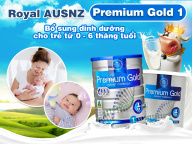 Sữa Hoàng Gia Úc Premium Gold Số 1 900g cho bé từ 0-6 tháng thumbnail