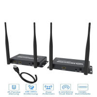 200M Wireless HDMI Extender 2.4G 5G HD 1080P Transmitter Receiver TX RX Kit TCPIP Extend Audio Video Transfer Can 1Tx To 4RXs