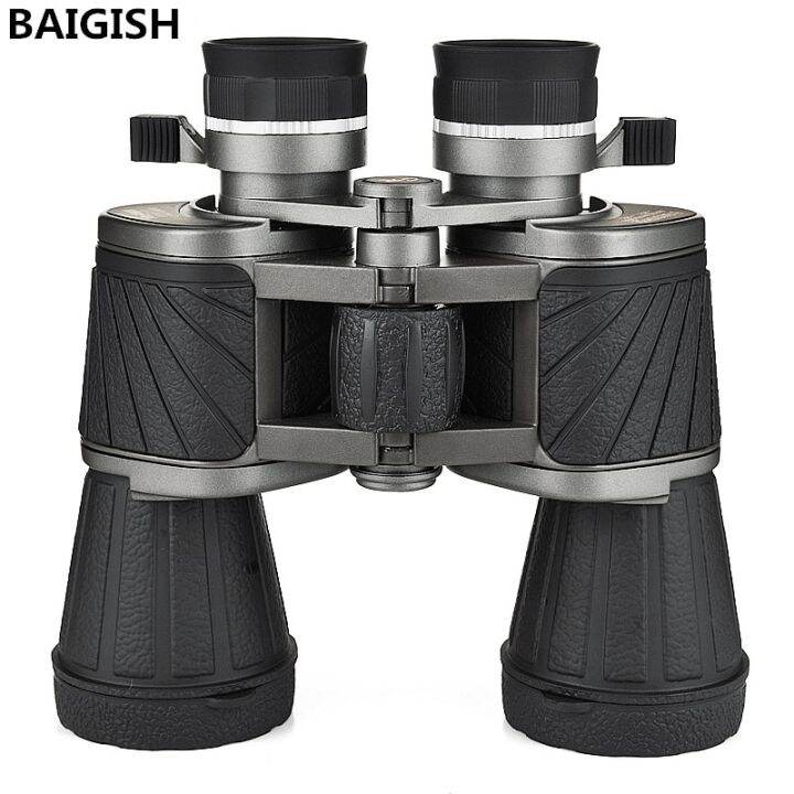 baigish-กล้องส่องทางไกล10x50รัสเซียที่มีประสิทธิภาพกล้องส่องทางไกลทหารการมองเห็นได้ในเวลากลางคืนมืออาชีพแก้วแสงสำหรับล่าสัตว์ดูนก