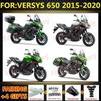 ชุดแม่พิมพ์ฉีดรถจักรยานยนต์ ABS ใหม่เหมาะสำหรับ Versys 650 KLE650 LT 2015 - 2020 2021ชุดแฟริ่งเต็มรูปแบบสำหรับตัวถังรถ