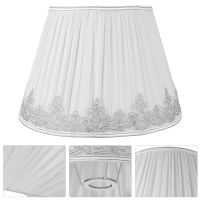1pc Lace Lampshade Lamp Protective Cover Bedside Lamp Shade Lamp Decoration