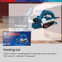 Bosch Gho 10-82เครื่องไสไม้ไร้สายสำหรับงานหนักเครื่องตัดไม้เครื่องตัดแต่งเราเตอร์แบบมือถือเครื่องมือไฟฟ้าสำหรับงานไม้ในบ้านแบบทำมือ