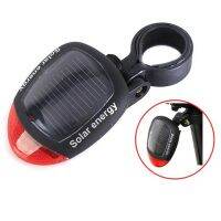 ✹◇ Bicycle Lamp Rear Lights Cycling Safety Solar Power Energy Taillight Rechargeable Usb 2led Bike Accessories Warning Lights