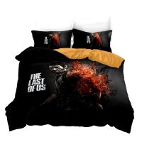 2/3pcs The Last of Us Game 3D Printed Bedding Set Comforter Cover with Pillowcases Set Soft Bed Linens Twin Full Queen King Size