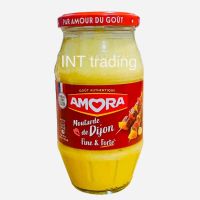 มัสตาร์ด AMORA Dijon Mustard 430g อโมรา ดิจองมัสตาร์ด 430กรัม.