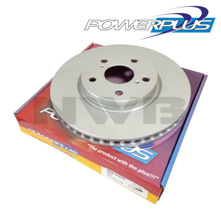 Powerplus Brake Disc Rotor Front for Lexus IS250, IS300 (1pc.) Lazada PH