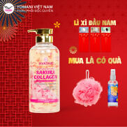 Sữa Tắm Avatar Tinh Chất Sakura Collagen Hương Nước Hoa Pháp Phục Hồi Da