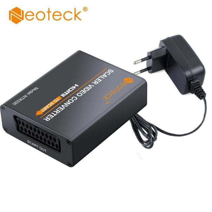 Neoteck Aluminum Hdmi To Scart Adapter Converter P Composite Hd