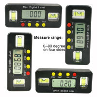 100มิลลิเมตรไม้โปรแทรกเตอร์ดิจิตอล Goniometer Inclinometer ระดับอิเล็กทรอนิกส์ที่มีมุมวัดเครื่องมืองานไม้