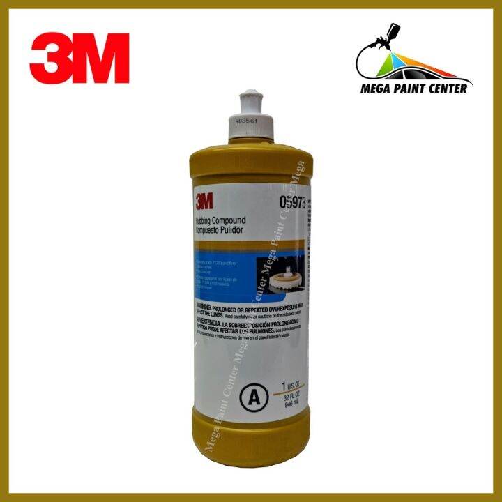3M Rubbing Compound Step A 1Quart (5973) Lazada PH