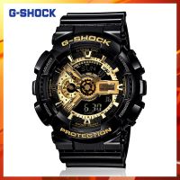 G-Shock นาฬิกา GA-110ผู้ชาย,นาฬิกากันน้ำสำหรับกีฬาอิเล็กทรอนิกส์พร้อมไฟเปิดปิดอัตโนมัตินาฬิกา