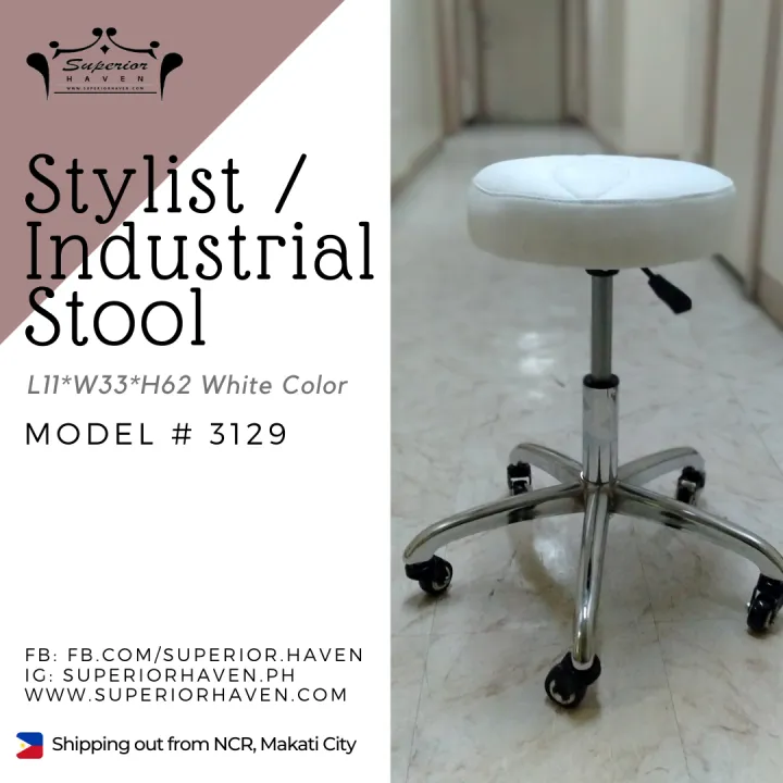 Superior Haven Elegant Stylist/Hydraulic Cutting Stool for Salon and