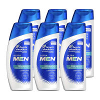 พร้อมจัดส่ง เฮดแอนด์โชว์เดอร์ อัลตร้าเมน คูลเมนทอล ขนาด 65 มล. แพ็ค 6 ขวด Head &amp; Shoulders Ultra Men Cool Menthol Shampoo 65 ml x 6 โปรโมชั่นพิเศษ มีเก็บเงินปลายทาง