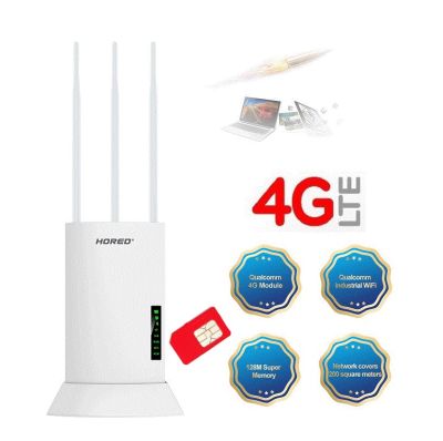 4G CPE Outdoor Wireless Router AP เราเตอร์ Outdoor ใส่ซิม ปล่อย Wifi รองรับ 3G,4G ทุกเครือข่าย