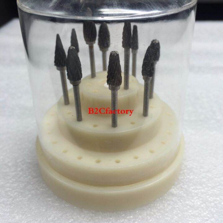 dental-lab-tungsten-steel-burrs-tooth-drill-1pc-48-holes-dental-plastic-block-dental-drill-dental-brush