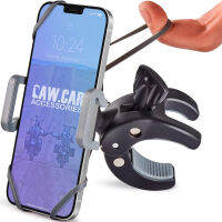 CAW.CAR Accessories Metal Bike &amp; Motorcycle Phone Mount - The Only Unbreakable Handlebar Holder for iPhone, Samsung or Any Other Smartphone. +100 to Safeness &amp; Comfort