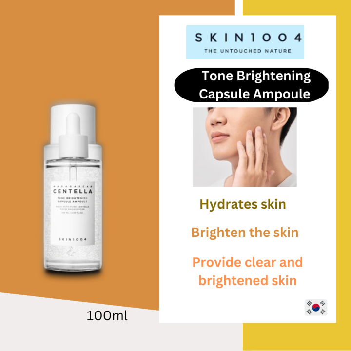 Skin1004 Madagascar Centella Tone Brightening Capsule Ampoule 100ml ...