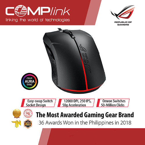 ASUS ROG Strix Evolve Gaming Mouse Lazada PH