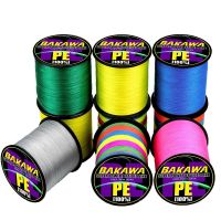 BAKAWA Braided Fishing Line 300M 4 Strands 10-120LB PE Multifilament  Fishing Line  Smooth For Carp Fishing Fishing Lines