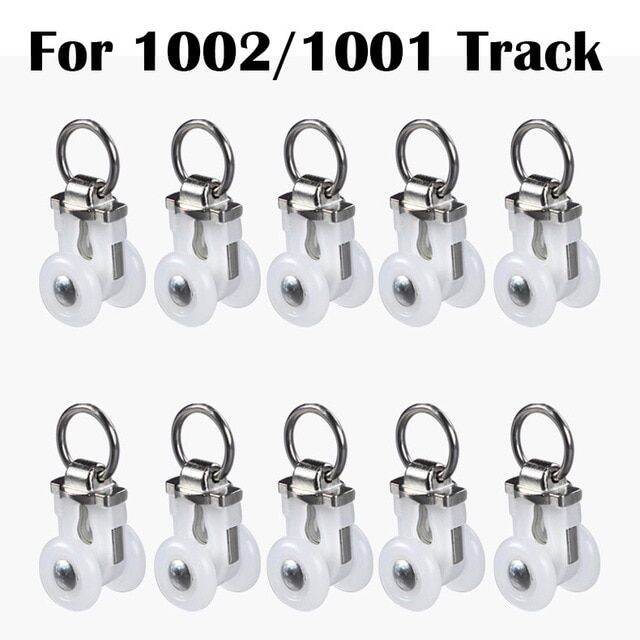 Customized Heavy-Duty Compact Conjoined Dual Curtains Tracks Premium ...