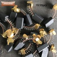 JINXUANE 10/20pcs ลดกระหน่ำ เครื่องมือช่าง เครื่องมือโรตารี่ อะไหล่มอเตอร์ แปรงถ่านทั่วไป สว่านมินิ การเปลี่ยนเครื่องบดไฟฟ้า