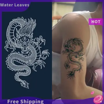 HÌNH XĂM RỒNG FULL TAY CHO NAM | HÌNH XĂM RỒNG FULL LƯNG CHO NAM | TATTOO  DRAGON