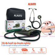 Bộ máy đo huyết áp cơ ALkato bằng quả bóp và đai quấn bắp tay