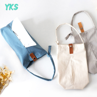 ?【Lowest price】YKS สไตล์ญี่ปุ่นผ้าใบกล่องกระดาษทิชชูแขวนกระดาษผู้ถือกระดาษสำหรับ Home Car Nordic Living Room dining Table Decoration BAG