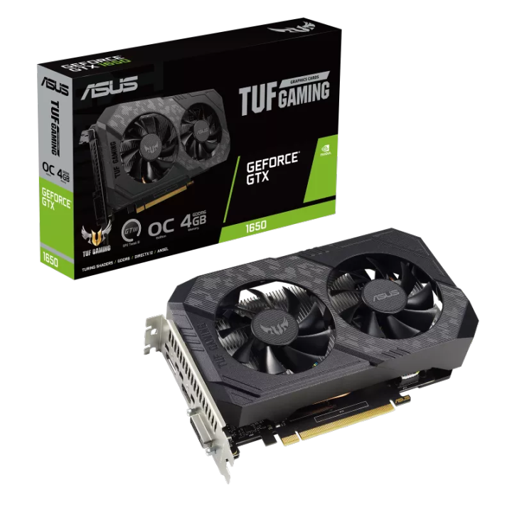 asus-vga-geforce-tuf-gtx1650-o4gd6-p-v2-gaming-การ์ดจอ-ของแท้-ประกันศูนย์-3-ปี