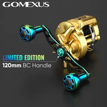 Heavy Game】Gomexus Baitcasting 120mm Reel Handle for Shimano Daiwa Abu  Okuma Kastking Fishing Reels BDH-AS30