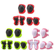 Kids Knee Pads And Elbow Pads Set 6 In 1 Kids Knee Pads And Elbow Pads Set