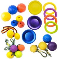 〖Love pets〗   New Pet Dog Interactive Toys With Rope Pet Ball Durable Training Teeth Clean Stick Pull Ring Toy For Small Medium Large Dogs Toy