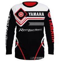 2023 NewYamaha ใหม่สไตล์แขนยาว3D พิมพ์เสื้อยืดจาก S ถึง3XL BULQ 5DQQ