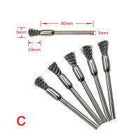 15pcs Steel Wire Brushes Set Grinder Electric Round Rotary Brush Tool Dremel Wheel Brushes Dremel For Clean Deburring Polishing