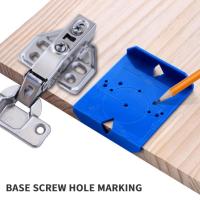 35/40mm Cutter Cabinet Hole Kitchen Door Guide Jig Hole Locator Hinge