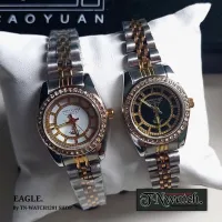 นาฬิกาeagle รุ่น AE-085L นาฬิกาข้อมือแฟชั่นผู้หญิงระบบควอทซ์หน้าปัดเพชรกันน้ำพร้อมกล่อง ร้านนาฬิกาTN-WATCH1281