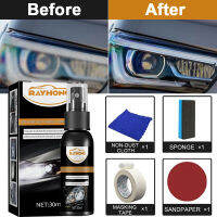 [2] น้ำยาขัดไฟหน้ารถ Scratch Remover ของเหลวและชุดฟื้นฟูไฟหน้าปกป้องยาวนาน Liquid Car Accessories[2]