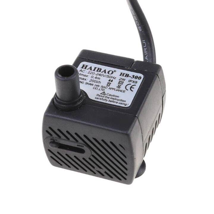 น้ำพุตู้ปลาปั๊มน้ำแบบจุ่ม-ac-110v-220-240v-2w-สำหรับบ่อปลั๊ก-us-uk-eu