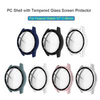 PC Tempered Glass Cover Dial Scale Protective Case Bumper Shell Screen Protector Frame For Huawei Watch GT 2 46mm