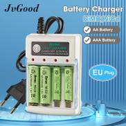 JvGood Battery 1.2V AA AAA Smart Battery Charger Rechargeable Battery