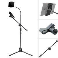 escopic Microphone Floor Metal Tripod Flexible Tablet PC Holder Clip Swing Boom Stage cket Microphone Holder Stands