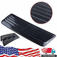 Universal Car Hood Vent Scoop Bonnet ABS Fender Moulding Trim Decorative Air Inlet Spoiler Grille Auto External Accessories Part