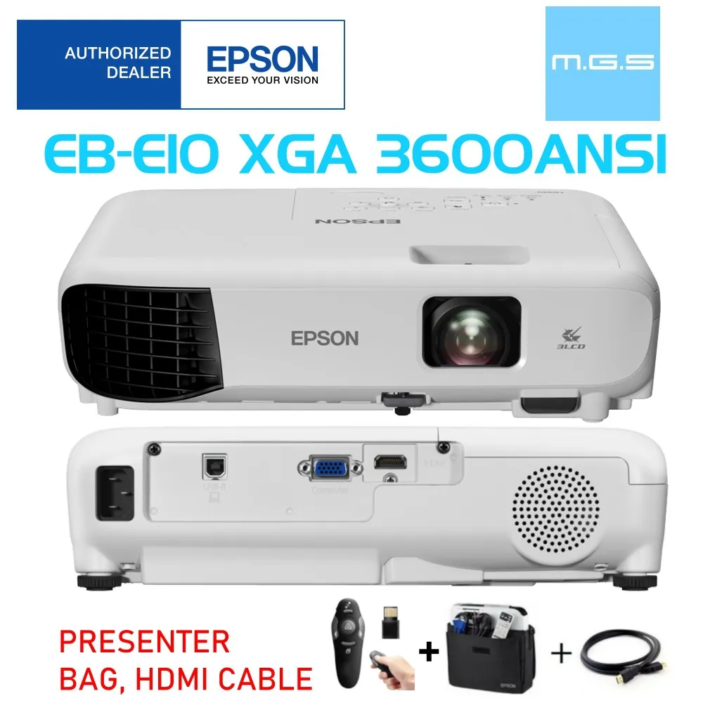 EPSON EB-E10 EB-X51 EB-W51 EB-S41 EB-X41 EB-X06 EB-X05 S41 SVGA