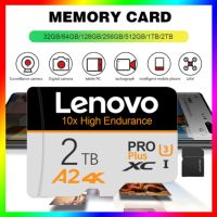 Shirelle อุปกรณ์อิเล็กทรอนิกส์} Lenovo 2TB SD การ์ดความจำ1TB 512GB 256GB A2 U3ไมโคร TF 128GB 64GB ความเร็วสูง MLC สำหรับเกมนินเทนโดสวิตช์