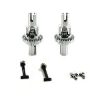 1Set Replacement Parts Accessories for Weili 1/28 284161 284010 284131 Remote Control Car Accessories Metal Upgrade Front and Rear Differential