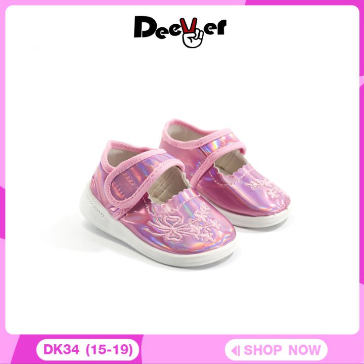 deever-รุ่น-dk34-รองเท้าเด็กผู้หญิง-รองเท้าคัดชูเด็กเล็ก-รองเท้าเด็กมีเสียง-รองเท้าเด็กหัดเดิน-รองเท้าเด็กแบบแปะเทป-รองเท้าเด็กราคาถูก