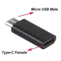 ขั้วต่อ Type-C หญิงเป็น Micro USB 2.0 USB 3.1 Converter อะแดปเตอร์ข้อมูลประเภท C ถึง USB Micro USB Converter Drop Shipping 1-EDCNM SHOP