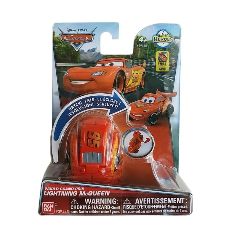 Bandai Hatch Heroes Cars Lightning Mcqueen World Grand Prix Lazada