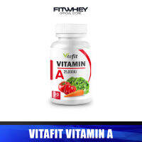 Vitafit Vitamin A 25000iu 30 Softgels. วิตามินเอ