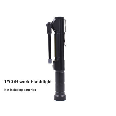 COB LED Work Light 7 Lighting Modes COB Flashlight 2000 Lumen Powerful with Magnet Inspection Lamp Hanging Torch